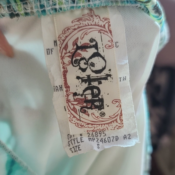 Strapless Flowy Boho Printed Strapless Maxi Dress Sunmertime - Picture 9 of 10